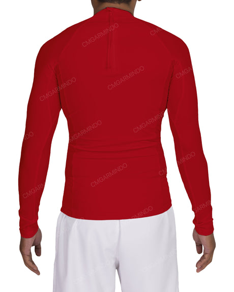 Long Sleeve Raglan Panel Rashguard Top