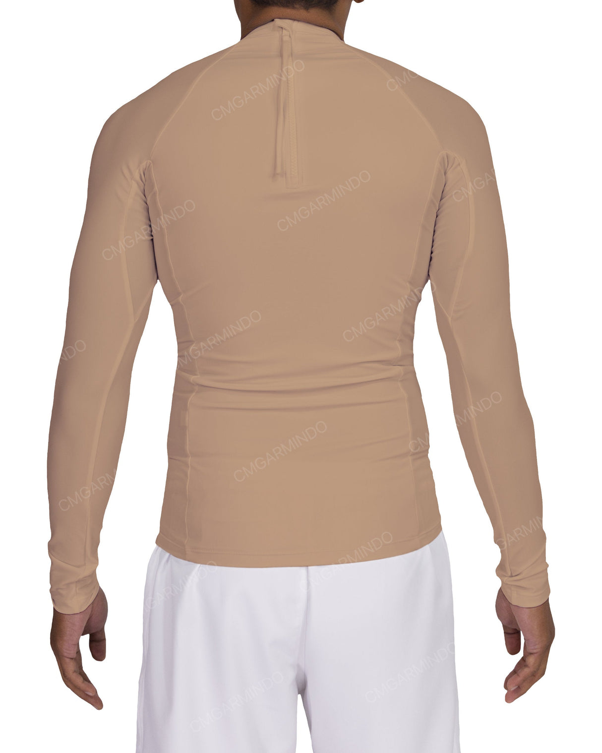 Long Sleeve Raglan Panel Rashguard Top