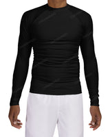 Long Sleeve Raglan Panel Rashguard Top