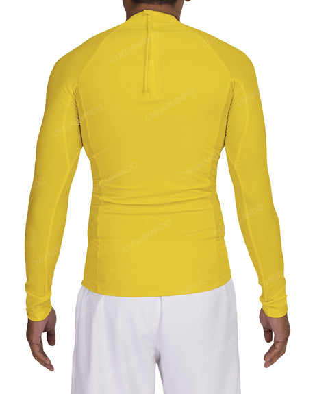 Long Sleeve Raglan Panel Rashguard Top