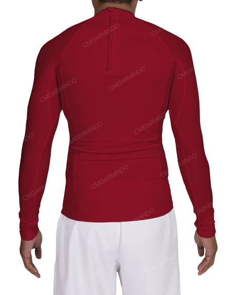 Long Sleeve Raglan Panel Rashguard Top