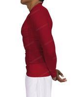 Long Sleeve Raglan Panel Rashguard Top
