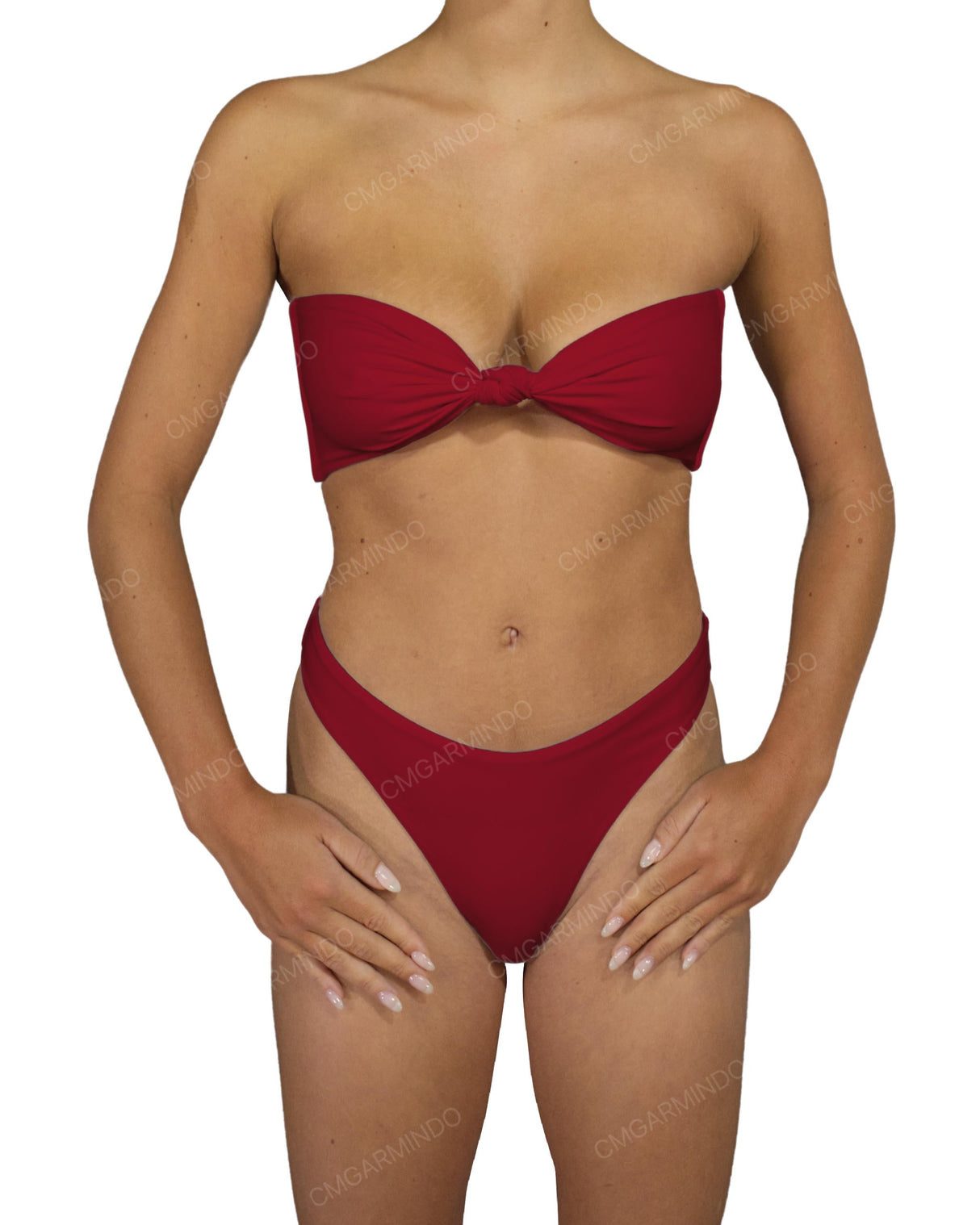 Low Front High Waist Bottom