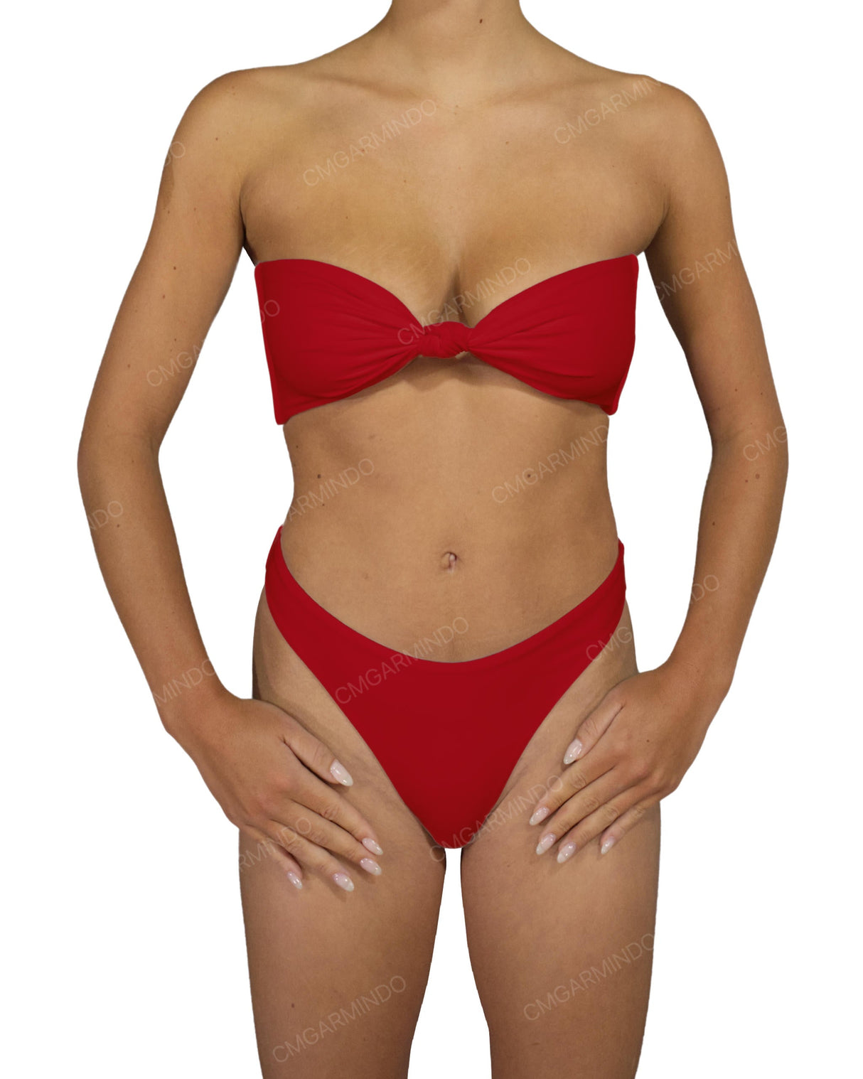 Low Front High Waist Bottom