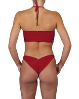 Scrunched Back Low Front Bottom