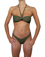 Scrunched Back Low Front Bottom