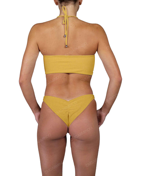 Scrunched Back Low Front Bottom