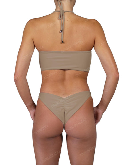 Scrunched Back Low Front Bottom