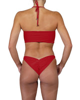 Scrunched Back Low Front Bottom