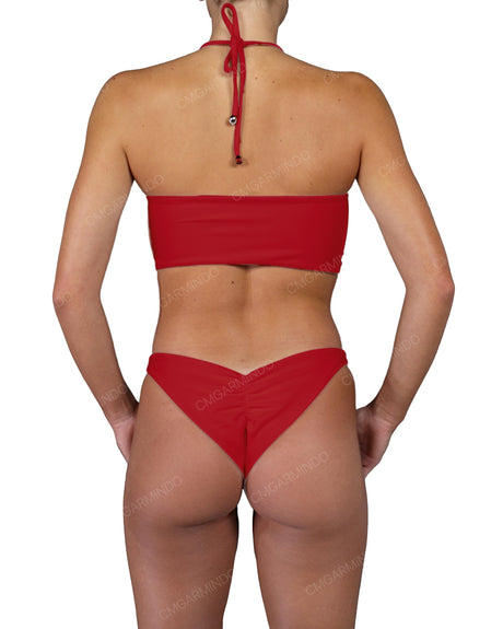 Scrunched Back Low Front Bottom