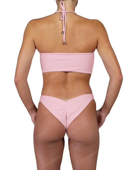 Scrunched Back Low Front Bottom