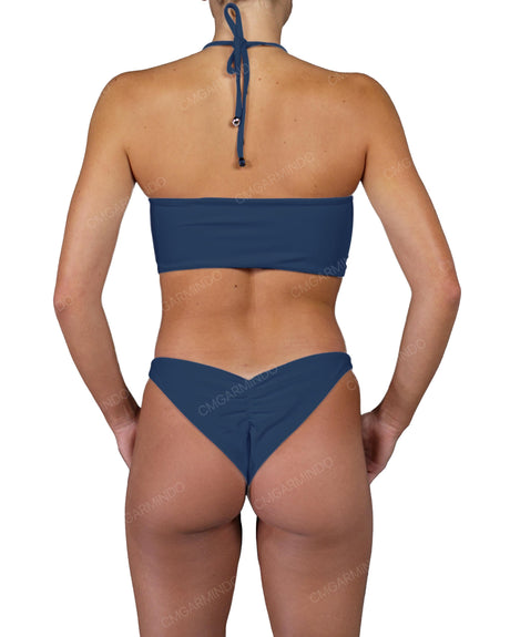 Scrunched Back Low Front Bottom