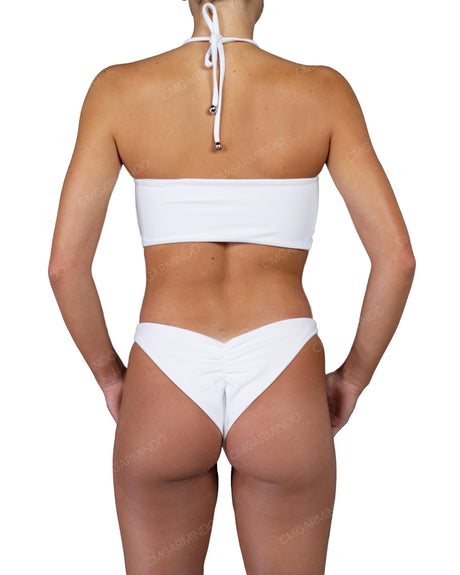 Scrunched Back Low Front Bottom
