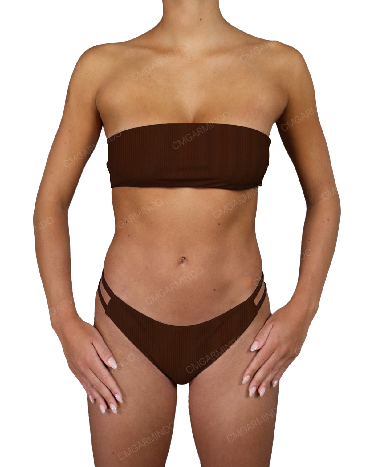 Double Side Strap Low Waist Bottom