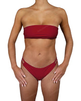 Double Side Strap Low Waist Bottom