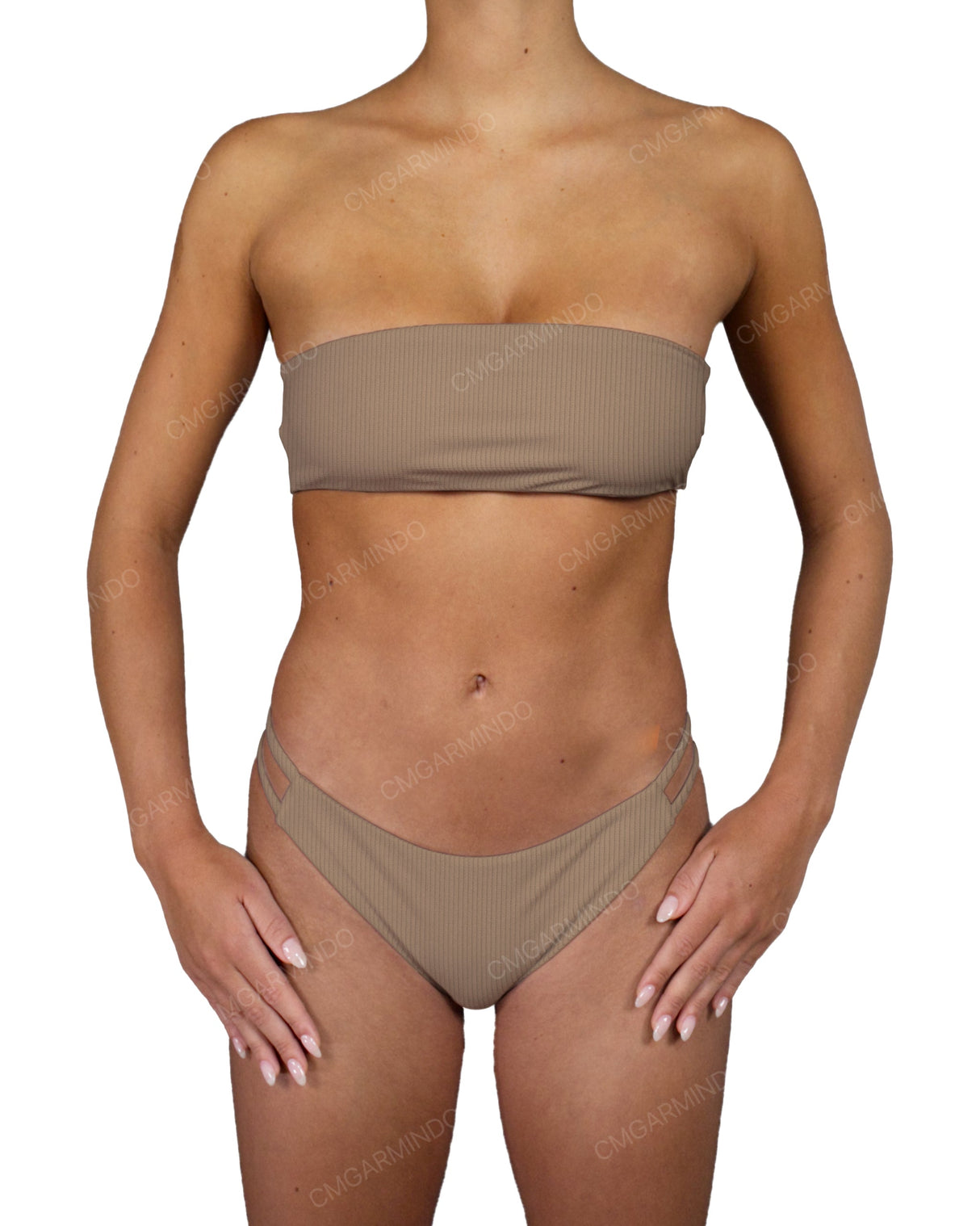 Double Side Strap Low Waist Bottom