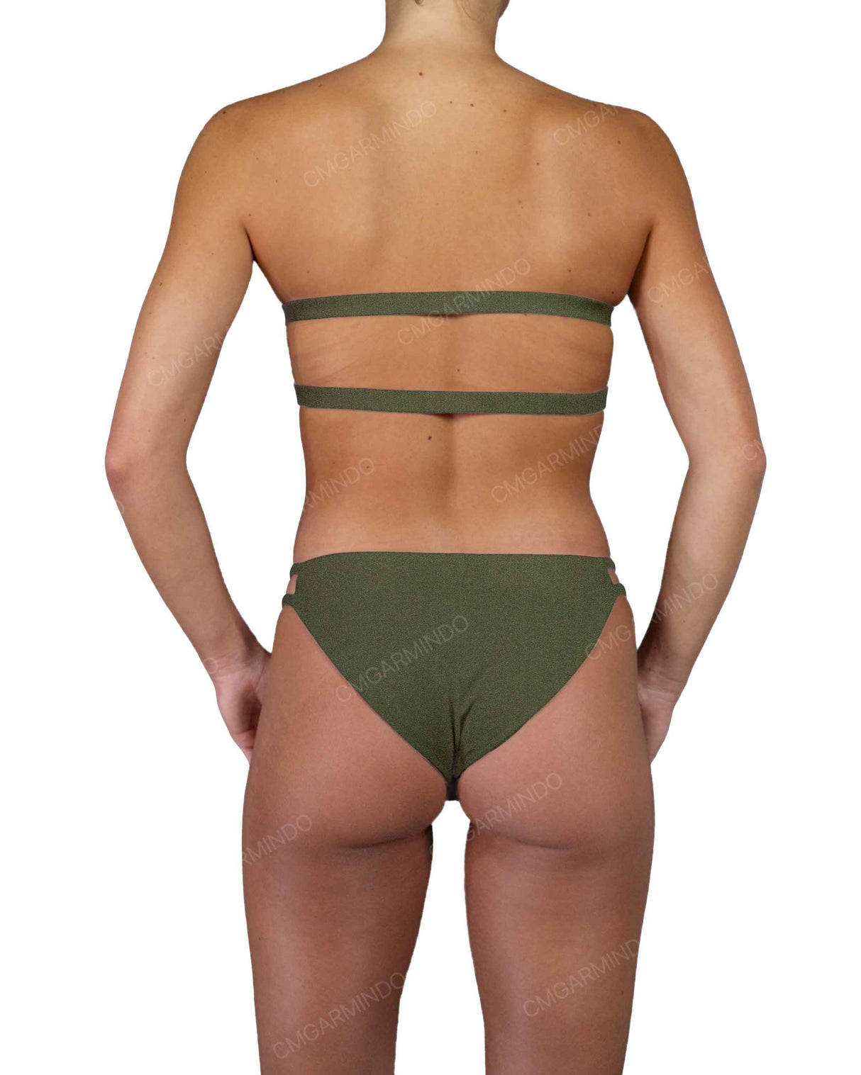 Double Side Strap Low Waist Bottom