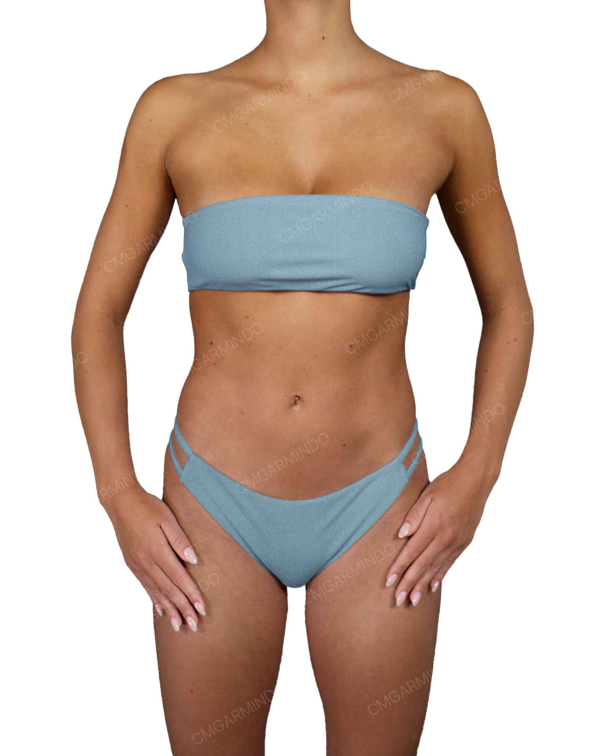 Double Side Strap Low Waist Bottom