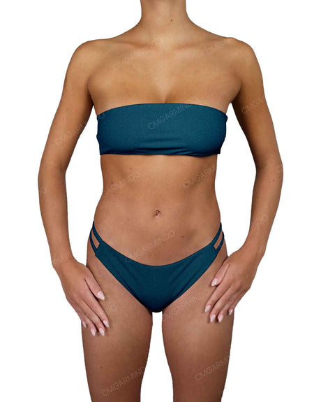 Double Side Strap Low Waist Bottom