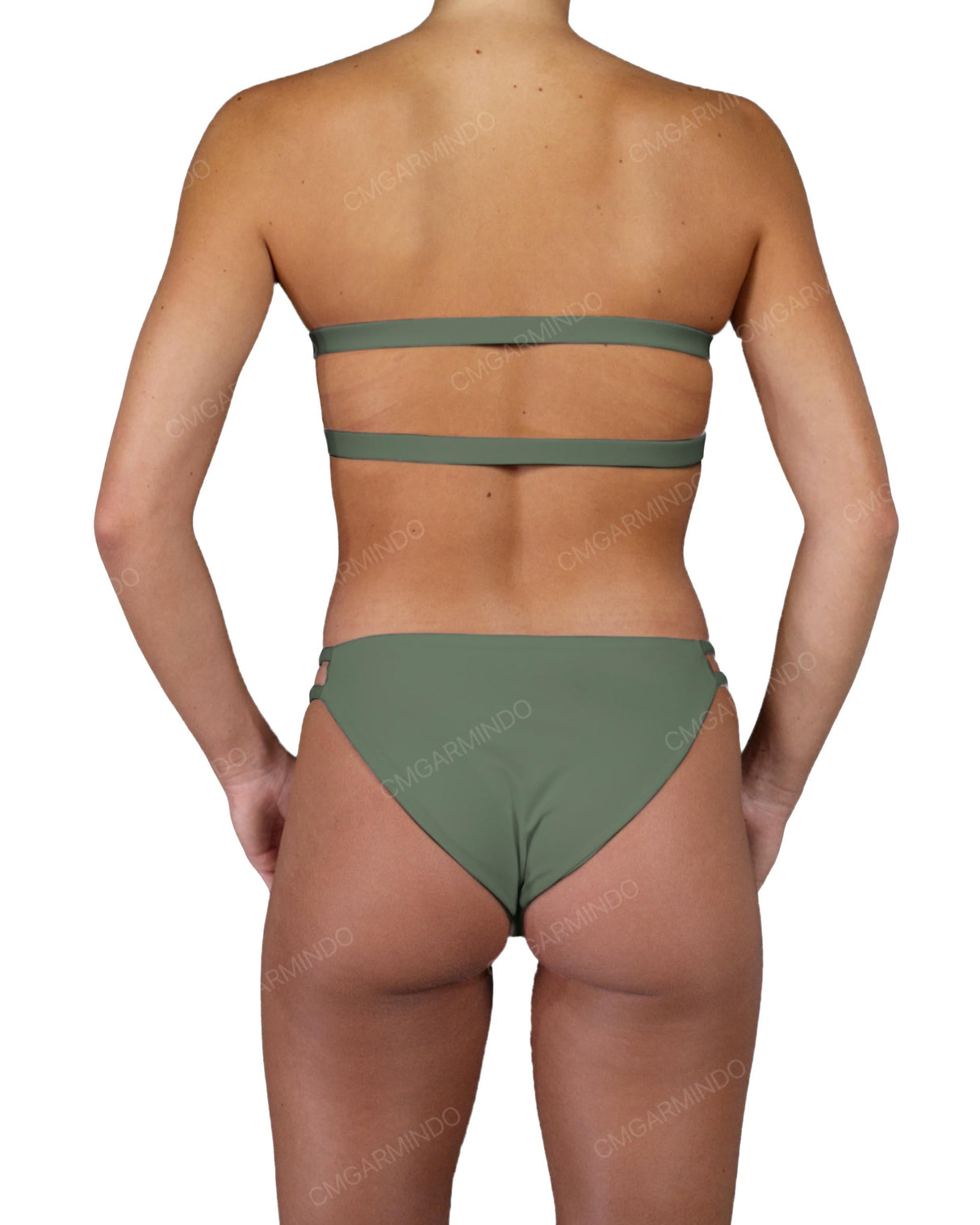 Double Side Strap Low Waist Bottom