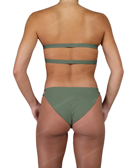 Double Side Strap Low Waist Bottom