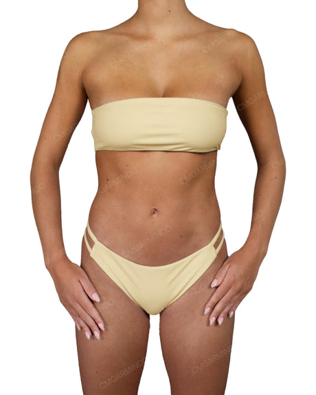 Double Side Strap Low Waist Bottom