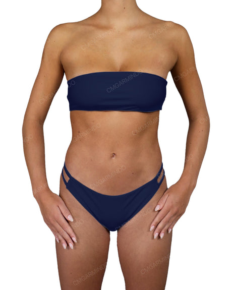 Double Side Strap Low Waist Bottom
