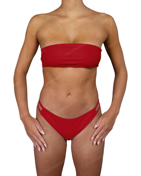 Double Side Strap Low Waist Bottom