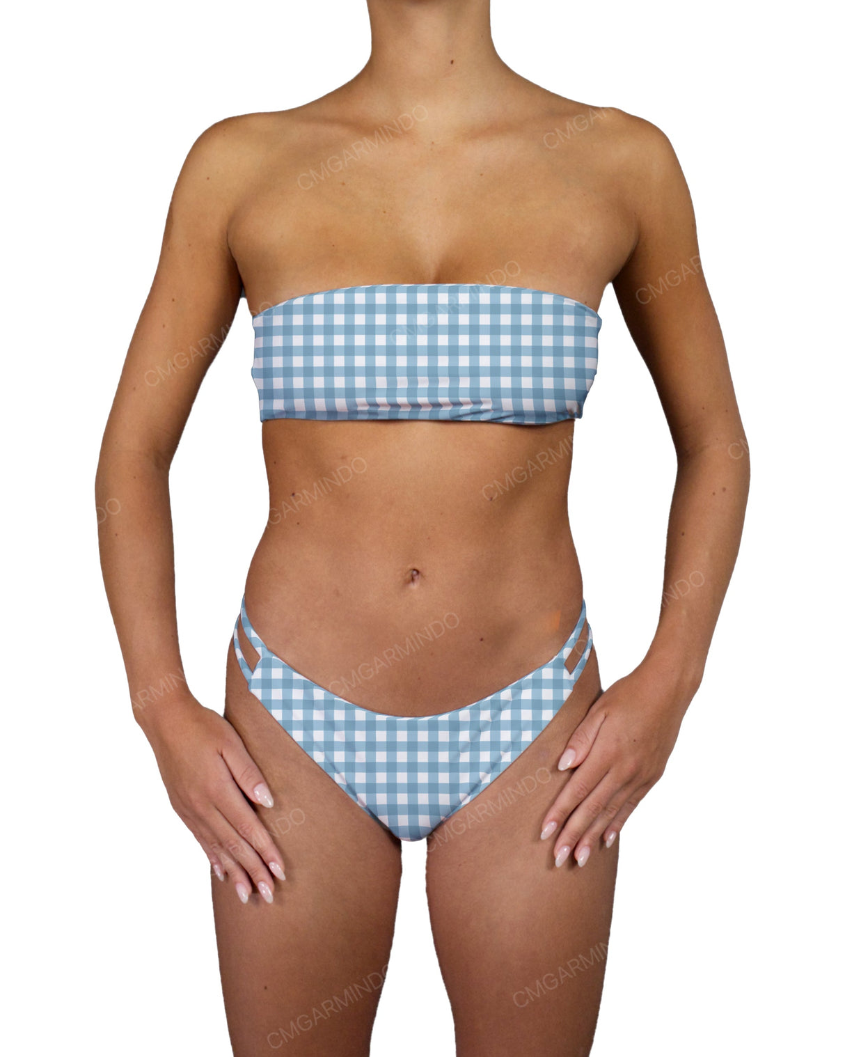 Double Side Strap Low Waist Bottom