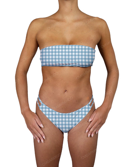 Double Side Strap Low Waist Bottom