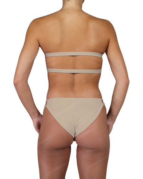 Double Side Strap Low Waist Bottom