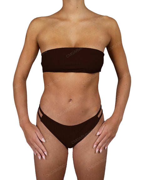Double Side Strap Low Waist Bottom