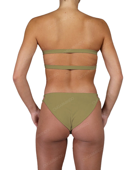 Double Side Strap Low Waist Bottom