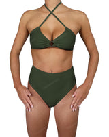 Back Ring High Waist Bottom