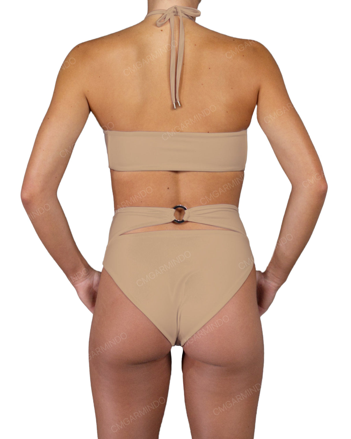 Back Ring High Waist Bottom
