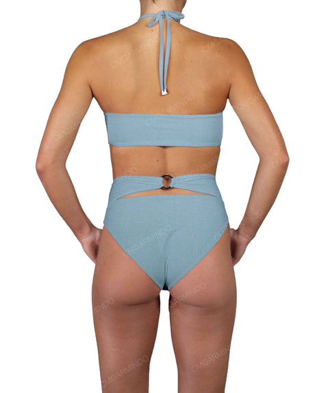 Back Ring High Waist Bottom