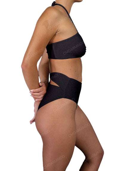 Back Ring High Waist Bottom