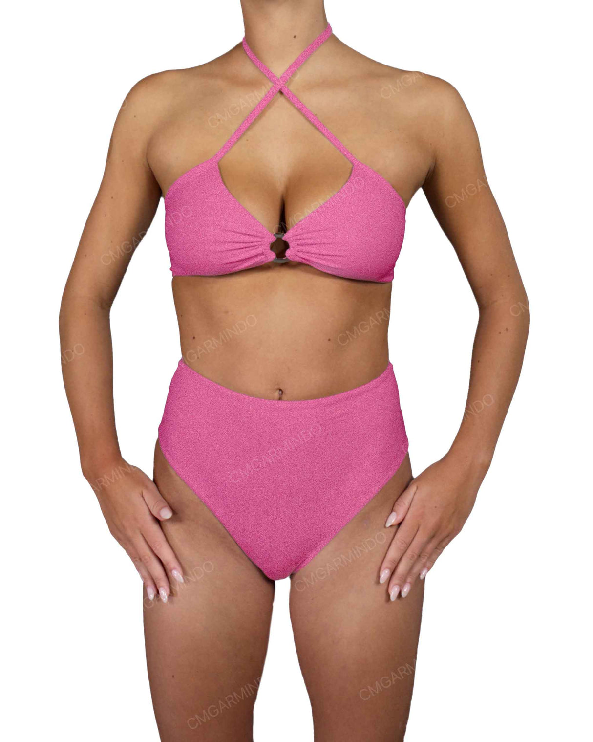 Back Ring High Waist Bottom
