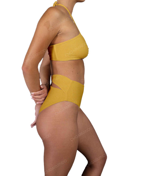 Back Ring High Waist Bottom