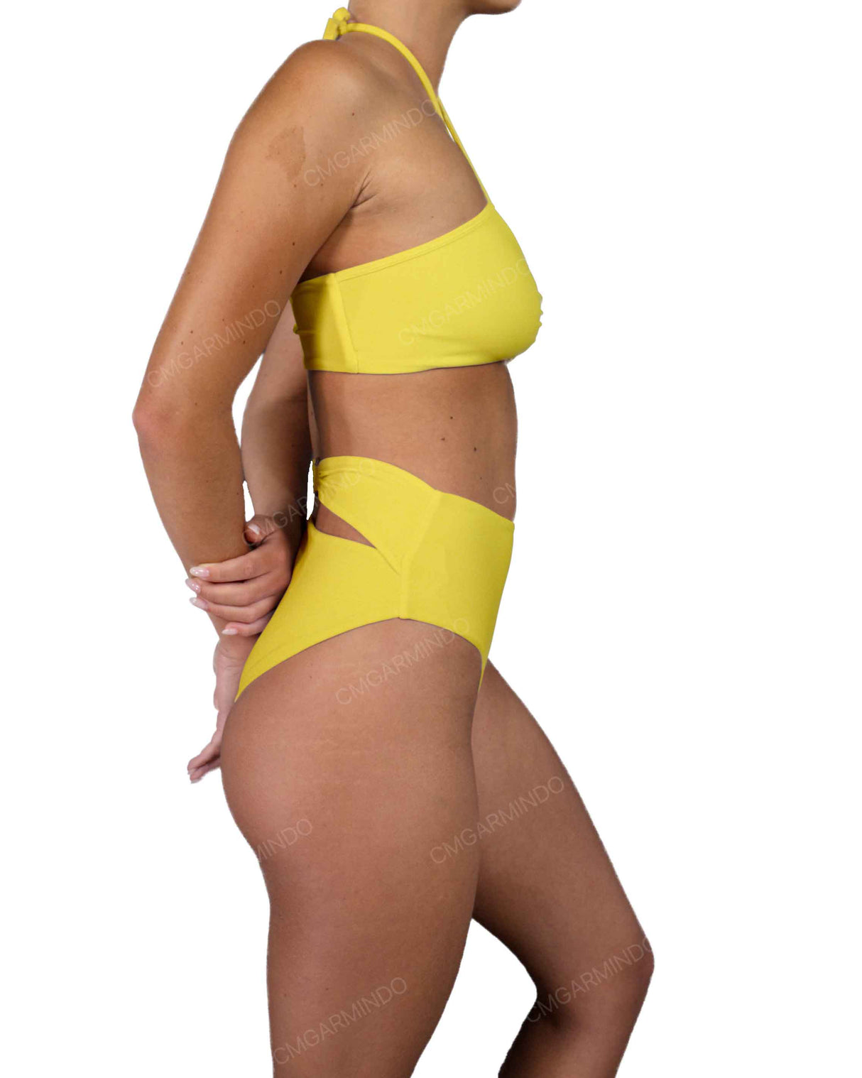 Back Ring High Waist Bottom