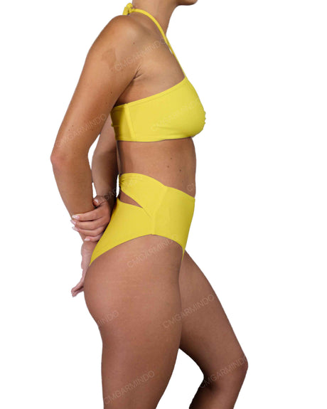 Back Ring High Waist Bottom