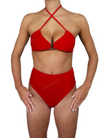 Back Ring High Waist Bottom
