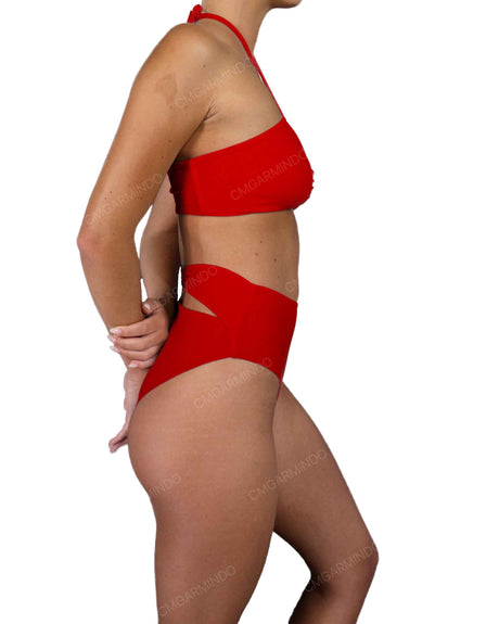 Back Ring High Waist Bottom