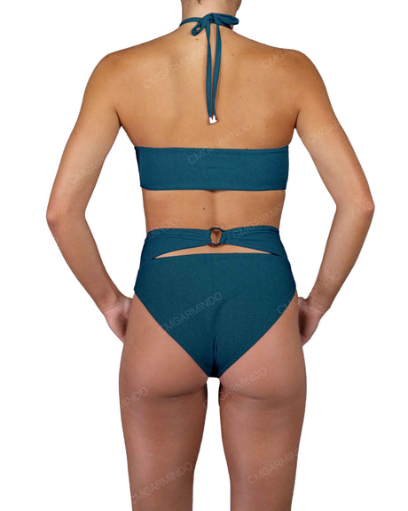 Back Ring High Waist Bottom