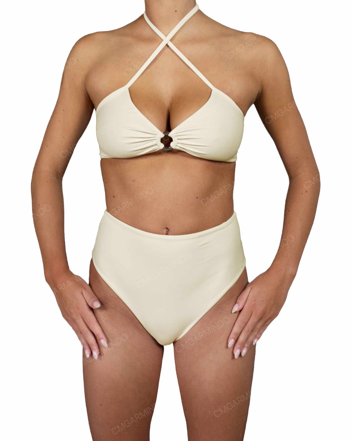 Back Ring High Waist Bottom
