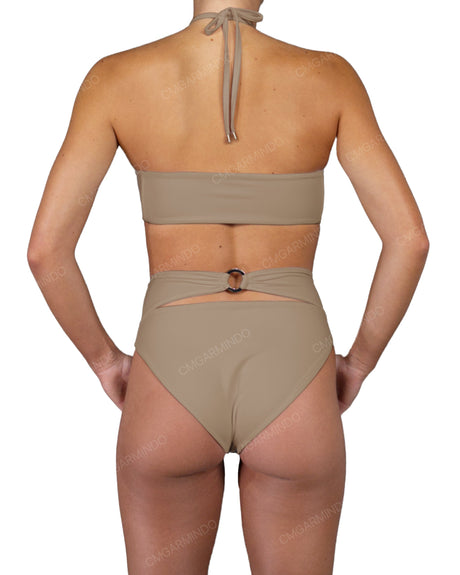 Back Ring High Waist Bottom