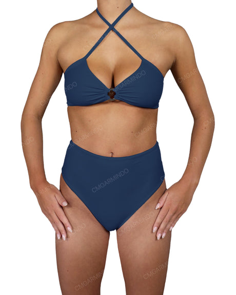 Back Ring High Waist Bottom