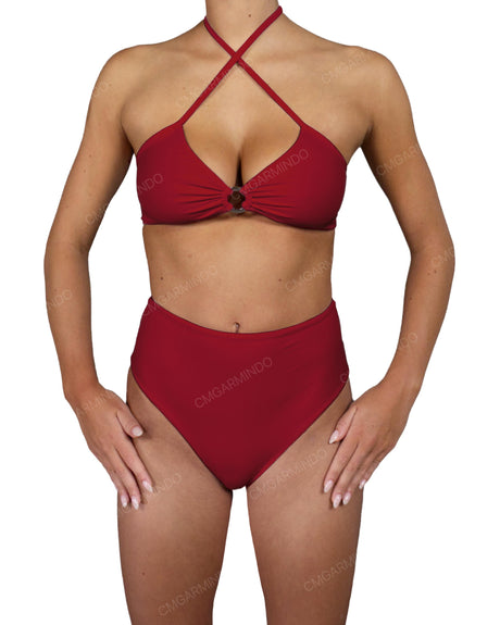Back Ring High Waist Bottom