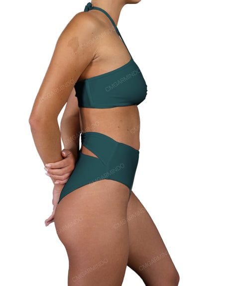 Back Ring High Waist Bottom