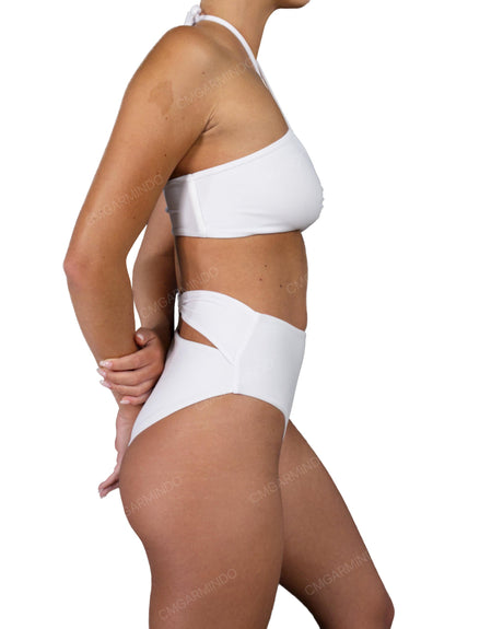 Back Ring High Waist Bottom